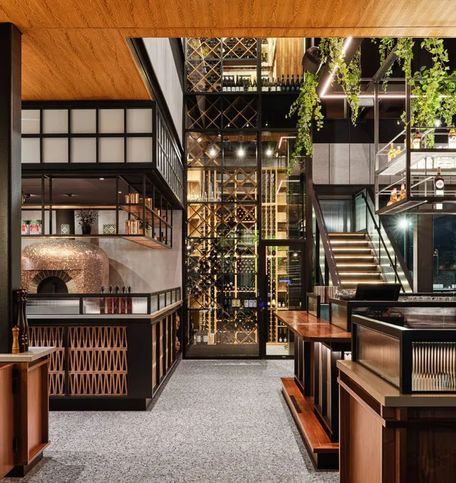 Modern restaurant interior